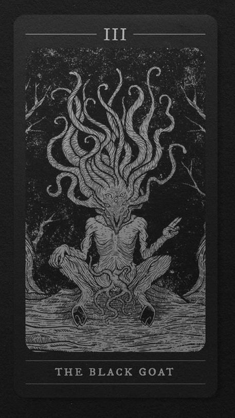 Tarot cards in the style of Howard Lovecraft's mythology - Tarot cards, Howard Phillips Lovecraft, Art, Long-post, Longpost