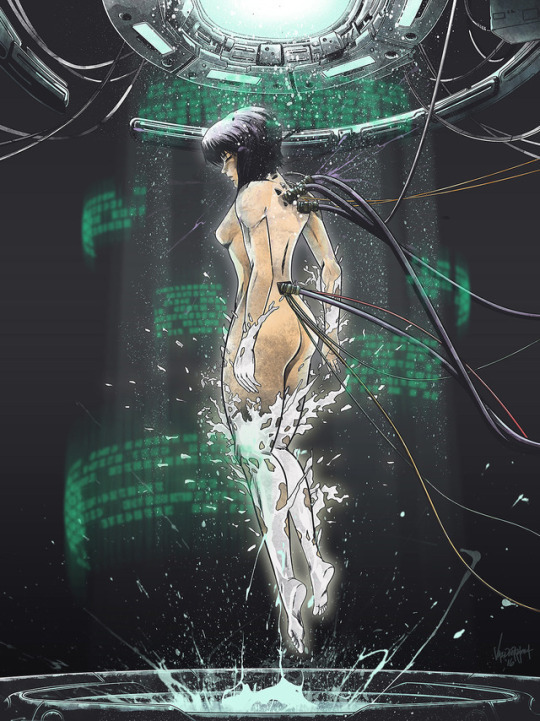 Ghost in the shell - NSFW, Ghost in armor, Art