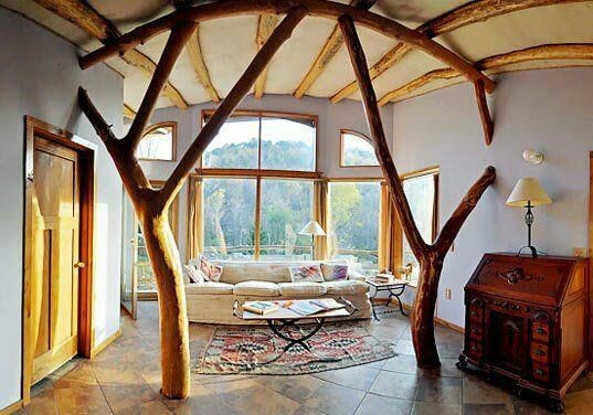 The theme of trees in design - Architecture, Interior, Pinterest, Tree, A selection, Longpost