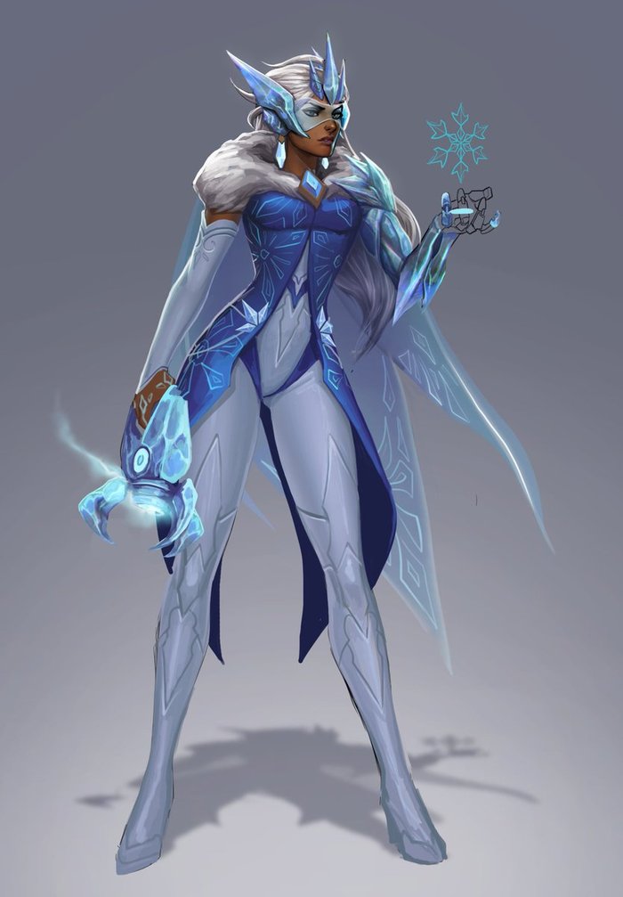    Overwatch, Symmetra, Faeriefountain