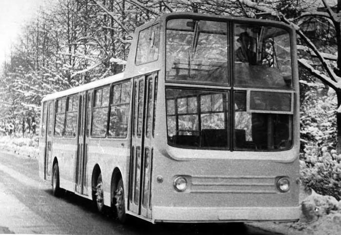 Experimental double-decker bus - Bus, Us, Experiment, Prototype, Double-Decker bus, the USSR, , Longpost
