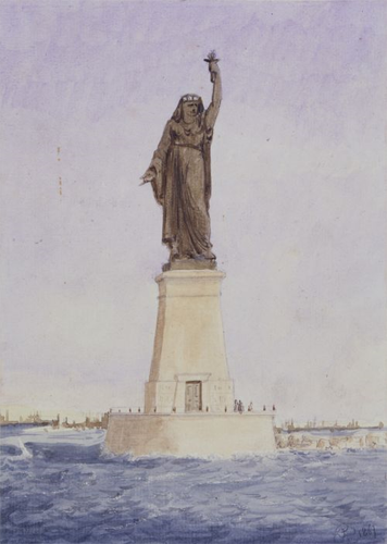 Statue of Liberty or Liberty Enlightening the World. - Statue of Liberty, Longpost, Monument, Story