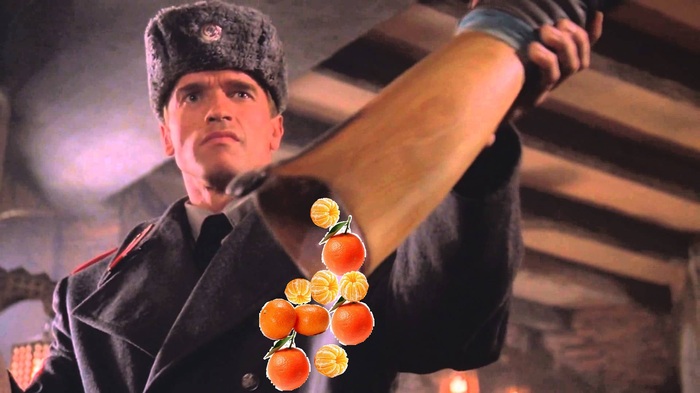 MANDARINUM - Tangerines, New Year, Arnold Schwarzenegger, Cocaine, 