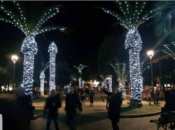 Christmas decorations in Civitanova Marche - Decor, Italy