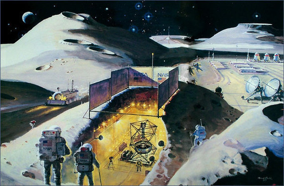 Космореализм Роберта МакКолла (Robert McCall) - Комиксы, Кинотеатр, Рисунок, Научная фантастика, Длиннопост