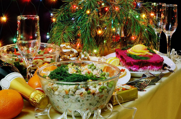 Let's think of a New Year's holiday table. - Festive table, Chicken recipes, , Cooking, Food, Longpost