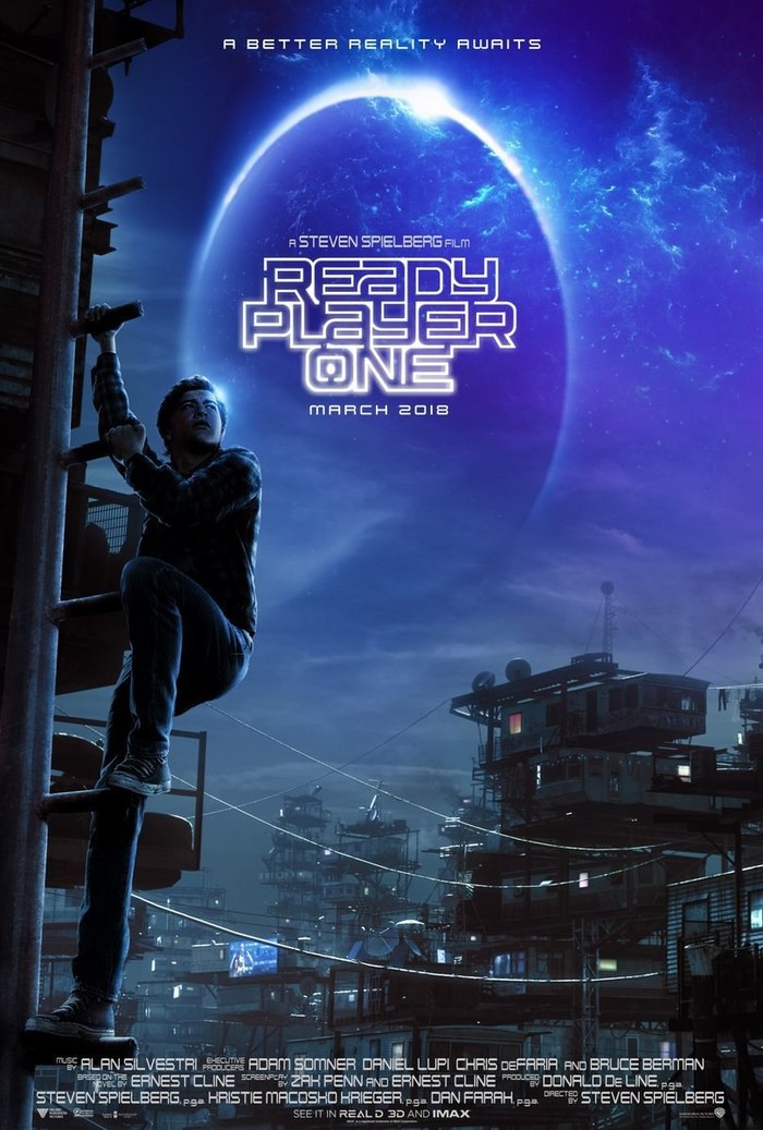 Is it just me or is there something wrong with his leg? - Longpost, From the network, Movies, Poster, , Ready Player One, Poster