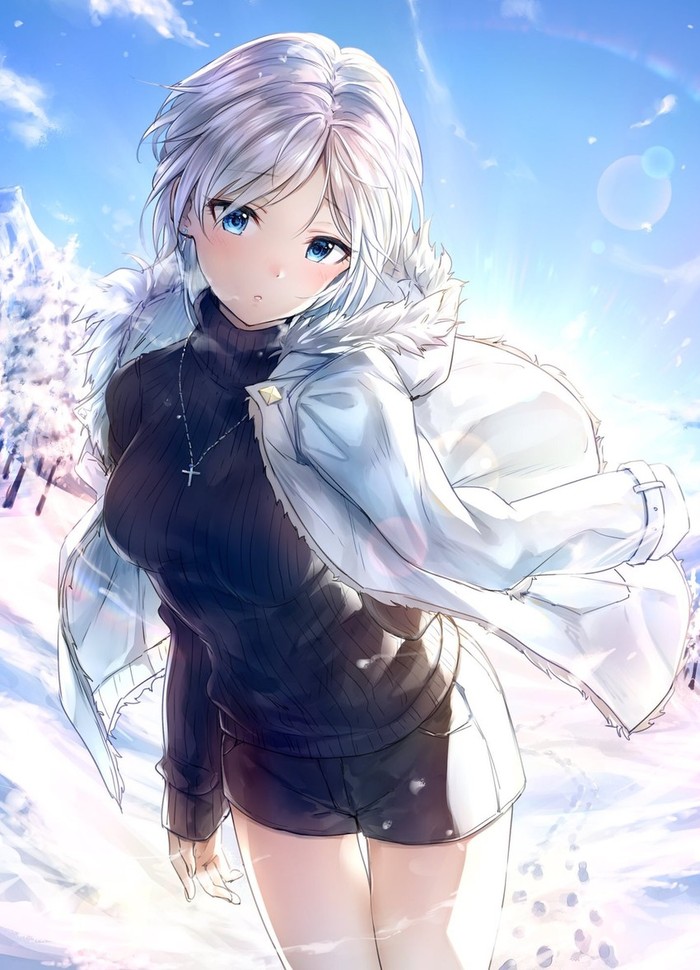 Anime Art - Аниме, Anime Art, Idolmaster Cinderella Girls, Anastasia (idolmaster)