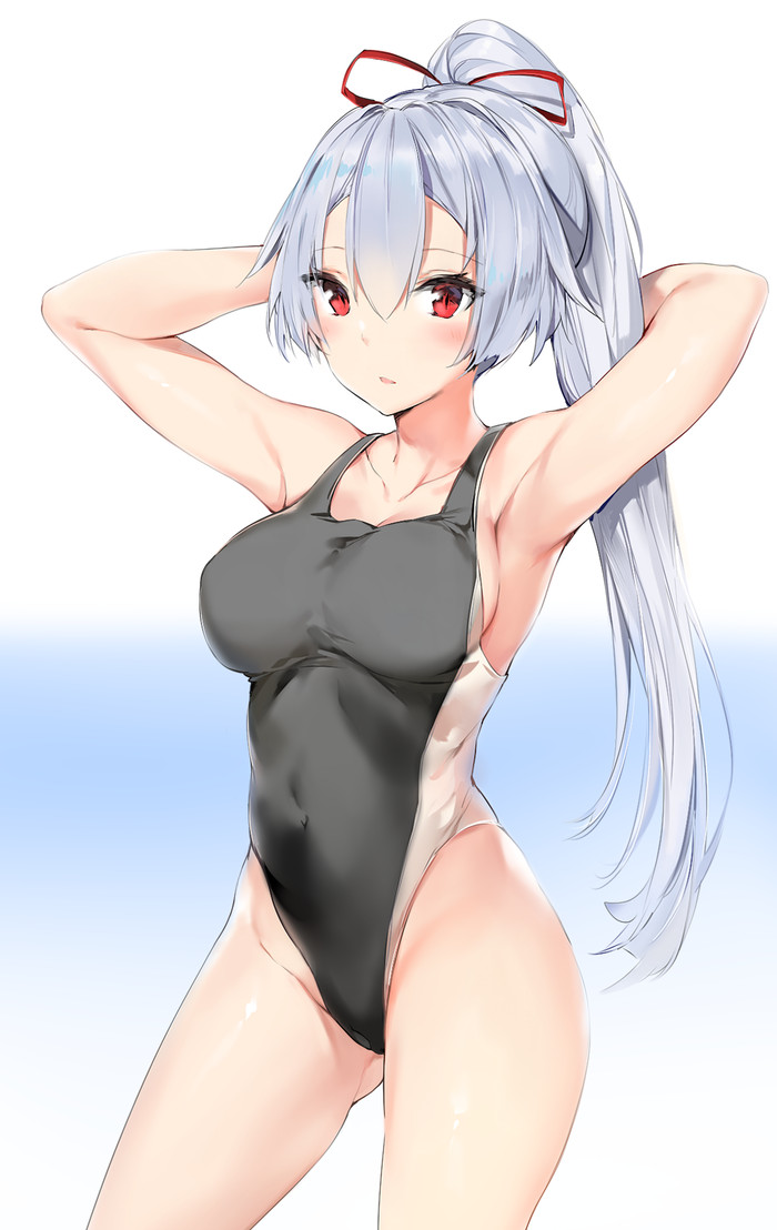 By Silver - NSFW, Anime, Anime art, Anime original, Swimsuit