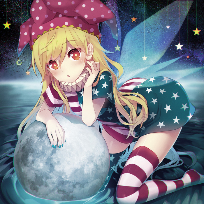  Art ,  , Anime Art, Clownpiece, Minamura haruki