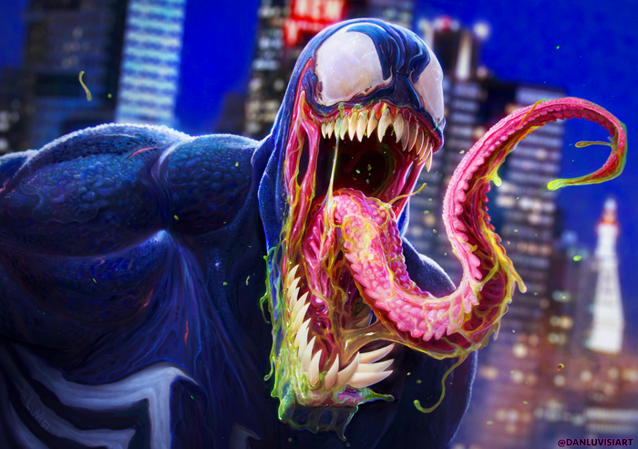 Venom by DanLuVisiArt