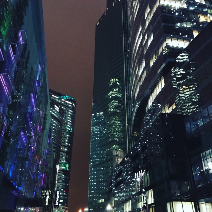 Красивый вечер в мск