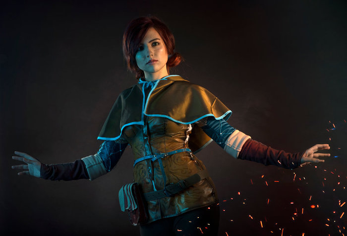 Triss Merigold! - Triss Merigold, Witcher, Girls, Cosplay, , Longpost