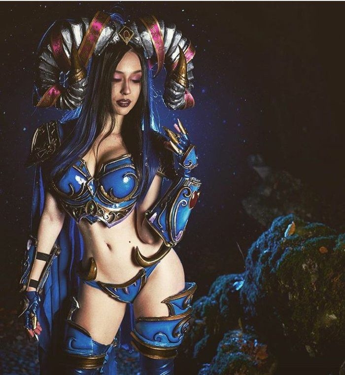 Horned - Cosplay, Girls, Games, World of warcraft, The Dragon