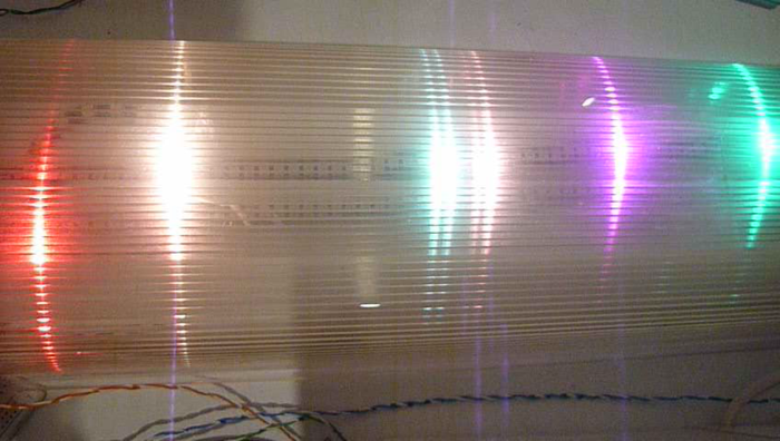 Cветомузыкальня установка для визуализации музыки на Ардуино и WS2812B.