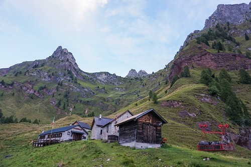 День четвертый, Rifugio Pian de fontana -Rifugio San Sebastian - Моё, Италия, Поход, Altaviauno, Горы, Доломиты, Длиннопост