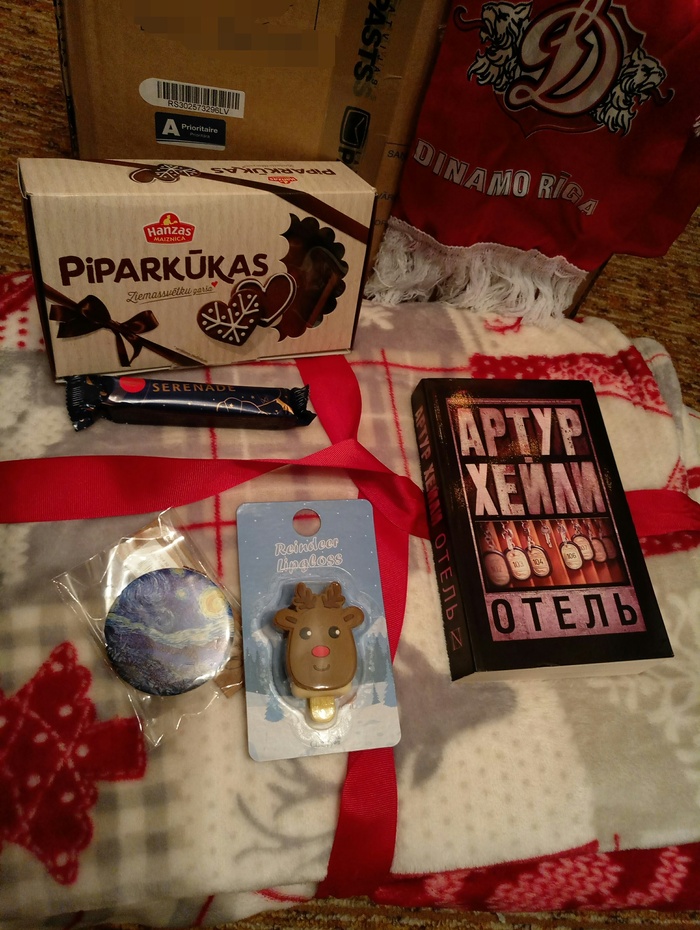 Secret Santa Claus from Riga - Gift exchange, New Year, Thank you