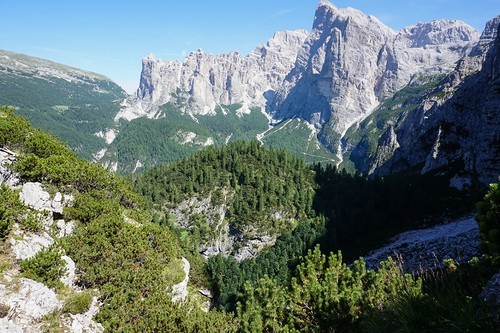 Day five Rifugio San Sebastian - Rifugio Tissi - My, Italy, Dolomites, Hike, The mountains, , , Longpost