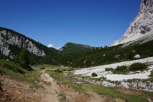 Day five Rifugio San Sebastian - Rifugio Tissi - My, Italy, Dolomites, Hike, The mountains, , , Longpost