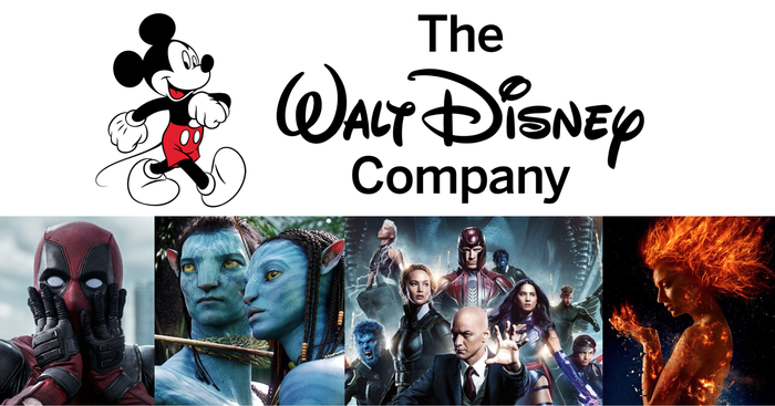 Disney   21 Century Fox  52,4   Walt Disney Company, 20th Century Fox, ,  