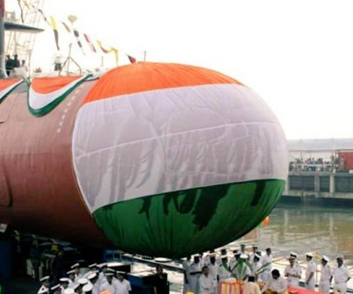 Submarine launch - , Humor, Images, Submarine, India