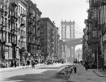 Manhattan bridge - Manhattan bridge, Longpost, Manhattan, Video, New York, New York, , Manhattan