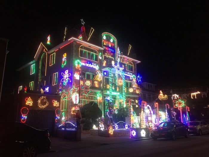 Christmas in Brooklyn, Dyker Heights - My, Christmas, Brooklyn, USA, Longpost