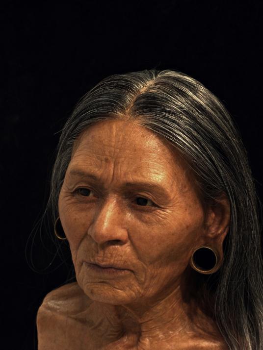 Reconstruction of the face of a noble lady who lived in Peru 1200 years ago - Peru, Scull, Reconstruction of appearance, Longpost