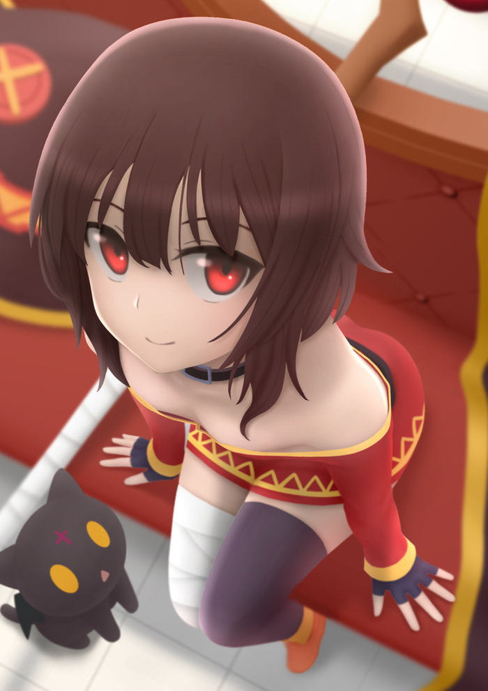 Anime Art - Anime, Anime girls, Anime art, Megumin, 