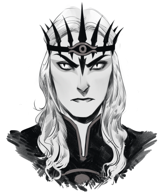 Sketches from Phobs - Phobs, Melkor, Sauron, Gandalf, Art, Sketch, Longpost