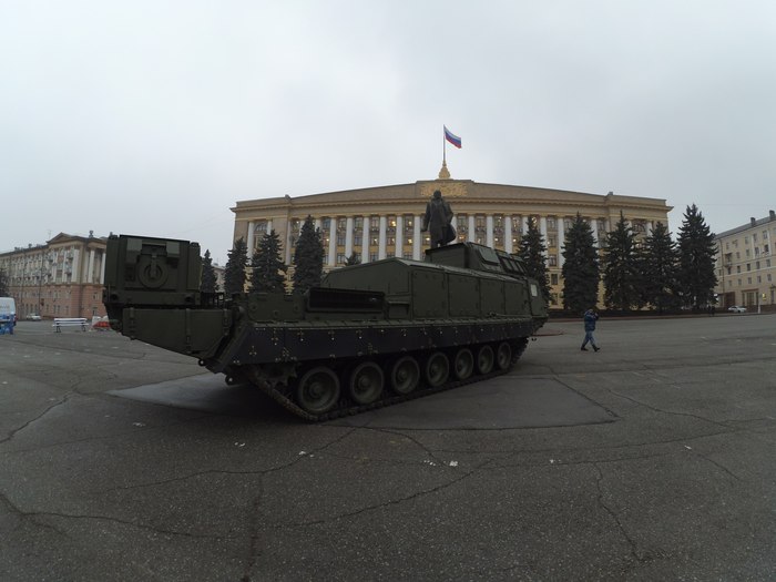 Guys, in Lipetsk it seems to have begun ... - Lenin, Revolution, Foreshortening, Armored car, It seemed