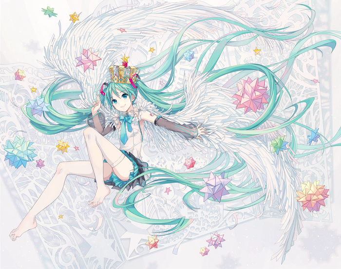 Paper craft 2 - Anime, Anime art, Vocaloid, Not anime, Hatsune Miku