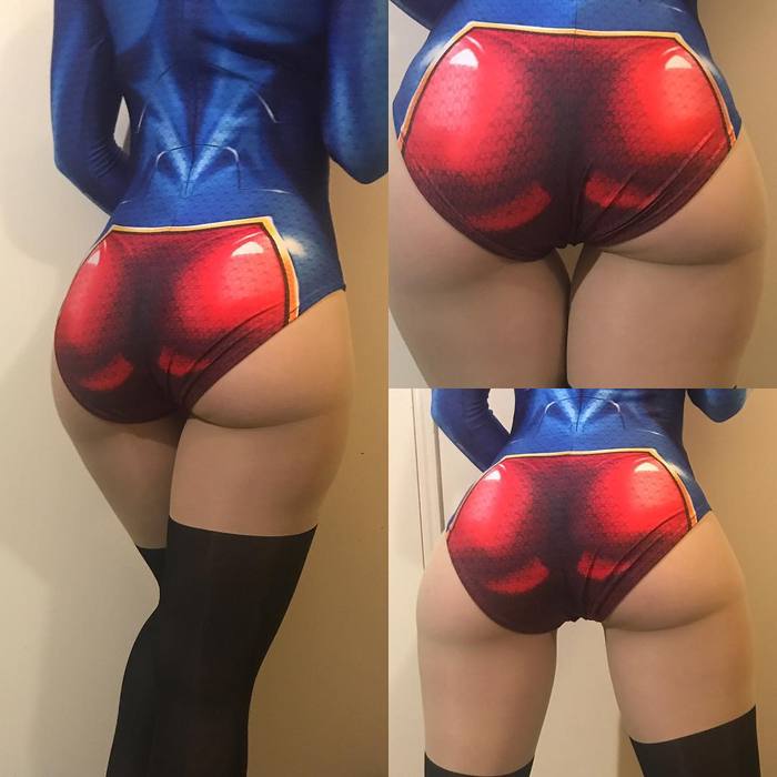 Superheroines and their superpowers - Longpost, Booty, Girls, Cosplay, NSFW