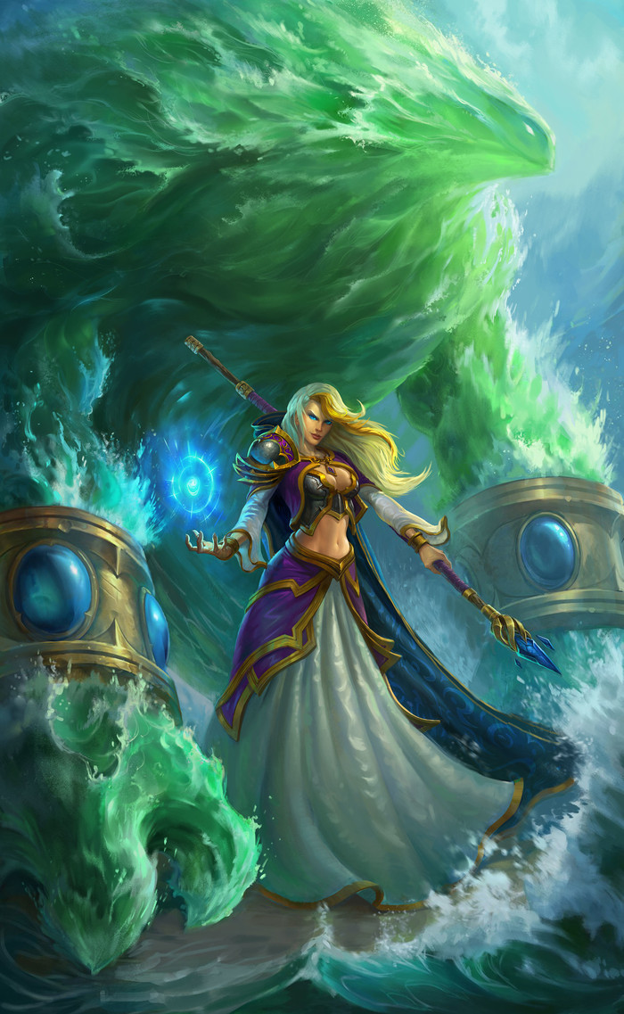 Jaina Proudmoore - Art, Wow, Warcraft, , Jaina Proudmoore