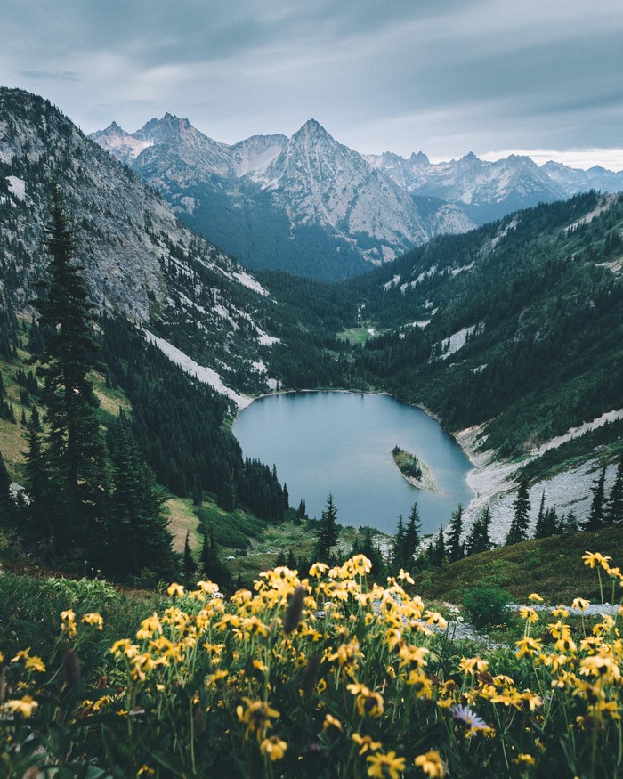 Northern Cascades - National park, Landscape, Reddit, beauty, Beautiful view, The mountains, Lake, Washington