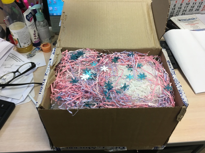 A gift from the Moscow region has arrived! - My, Gift exchange, Secret Santa, Presents, Longpost