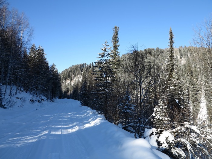 Winter mountain Altai - Winter, Mountain Altai, Nature, Altai Republic