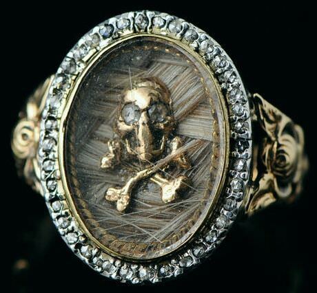 Mourning rings from the Victorian era. - Ring, Mourning, Longpost