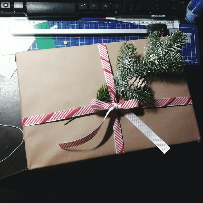 And so the gift went on its way ... - My, Gift exchange, Secret Santa, Longpost