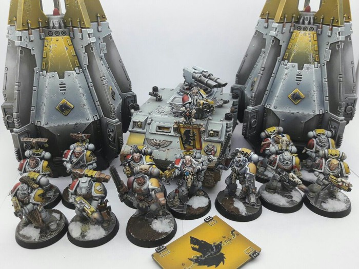      Wh painting, Wh miniatures, , Space wolves, 