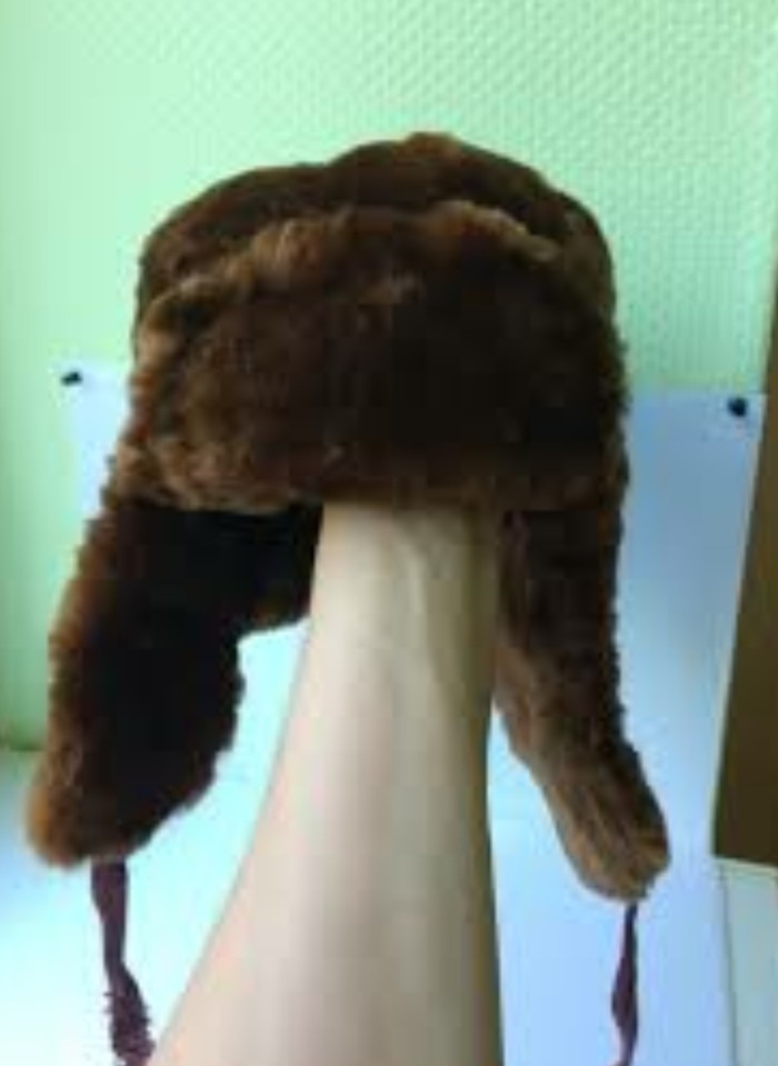 I dug up my favorite hat with earflaps, in the village, in the attic after cleaning :))). Wore it as a child. - Childhood, Hat with ear flaps, the USSR, Russia, , , Longpost