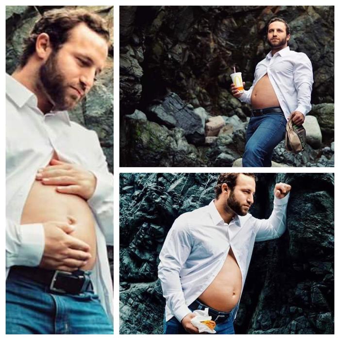 His girlfriend couldn't come to the maternity photoshoot - The male, Pregnancy, PHOTOSESSION, Men