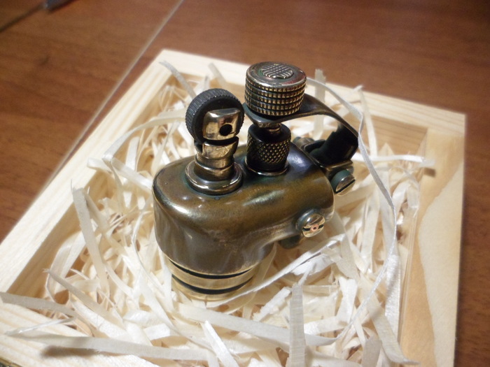 DIY steampunk lighter plumber - Longpost, My, Steampunk, Steampunk lighter, Lighter, Gas lighter, 