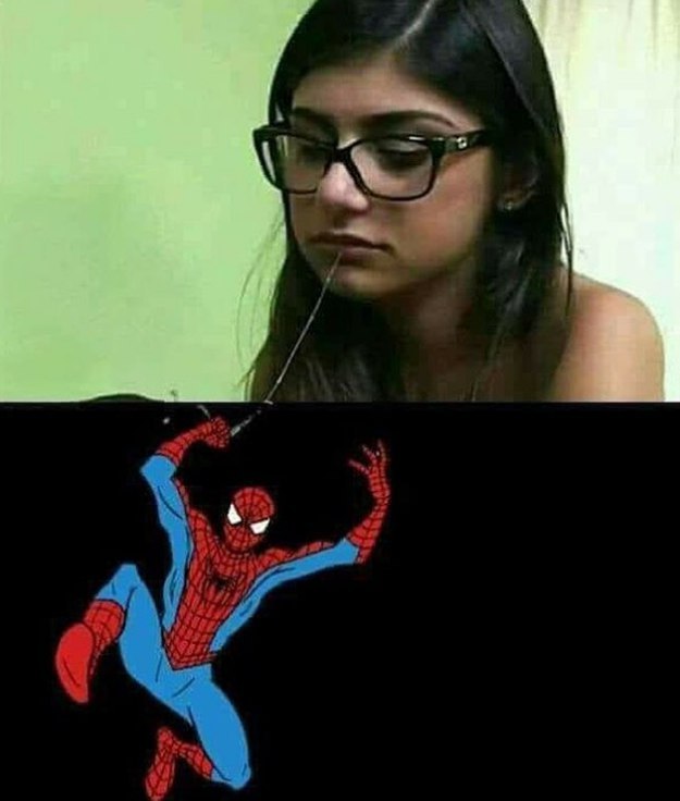 Spider - Spiderman, Mia Khalifa