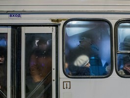 In Kamchatka, a bus driver locked a girl in the door and dragged her along the road - Kamchatka, Bus, Girl, Road, Clamped, The rescue, Door, news