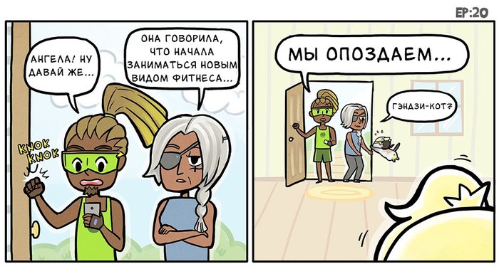 Кот Гэндзи эп.20 - Overwatch, Genjicat, The Pigeon Gazette