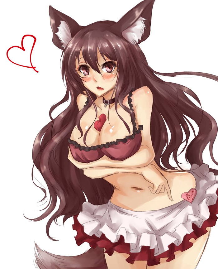 Anime art Imaizumi kagerou, Touhou, Anime Art, 