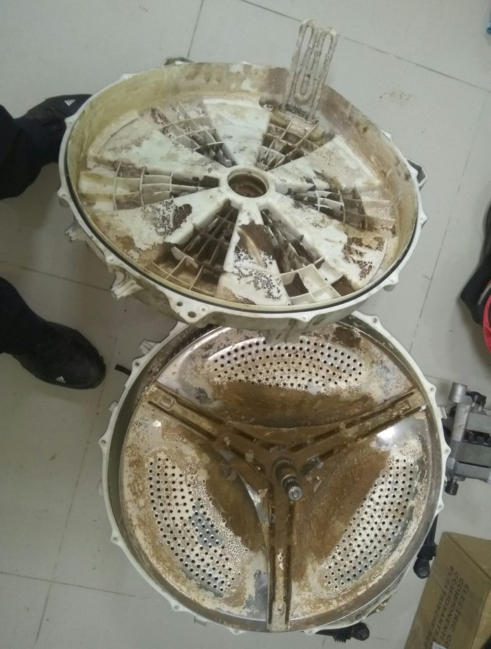 Но я же сыпала колгон!