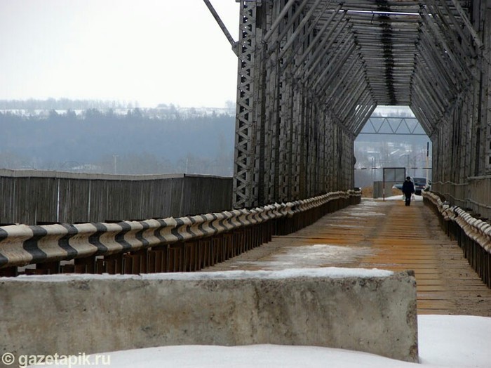 Kamensky horse-drawn automobile bridge. - Repair, Kamensk-Shakhtinsky, Петиция, Bridge, Road, My