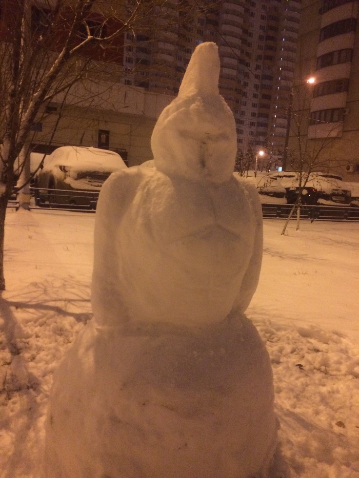 -Rome has fallen, Snegurion - My, snowman, Rome